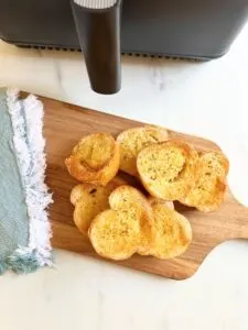 air fryer garlic bread