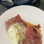 air fryer steak with garlic butter