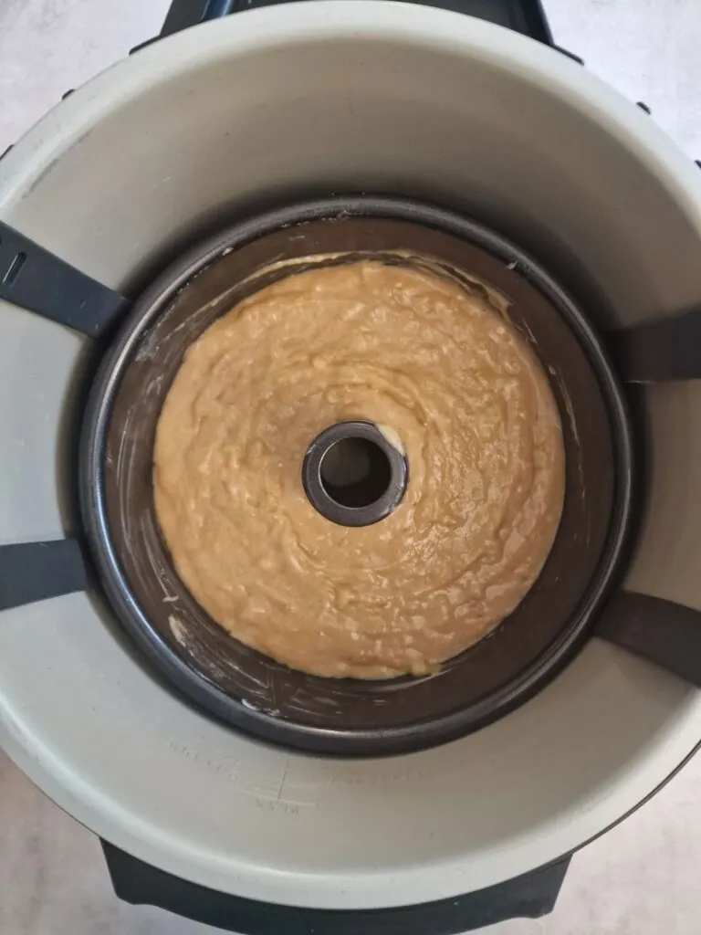 banana bread dough in air fryer