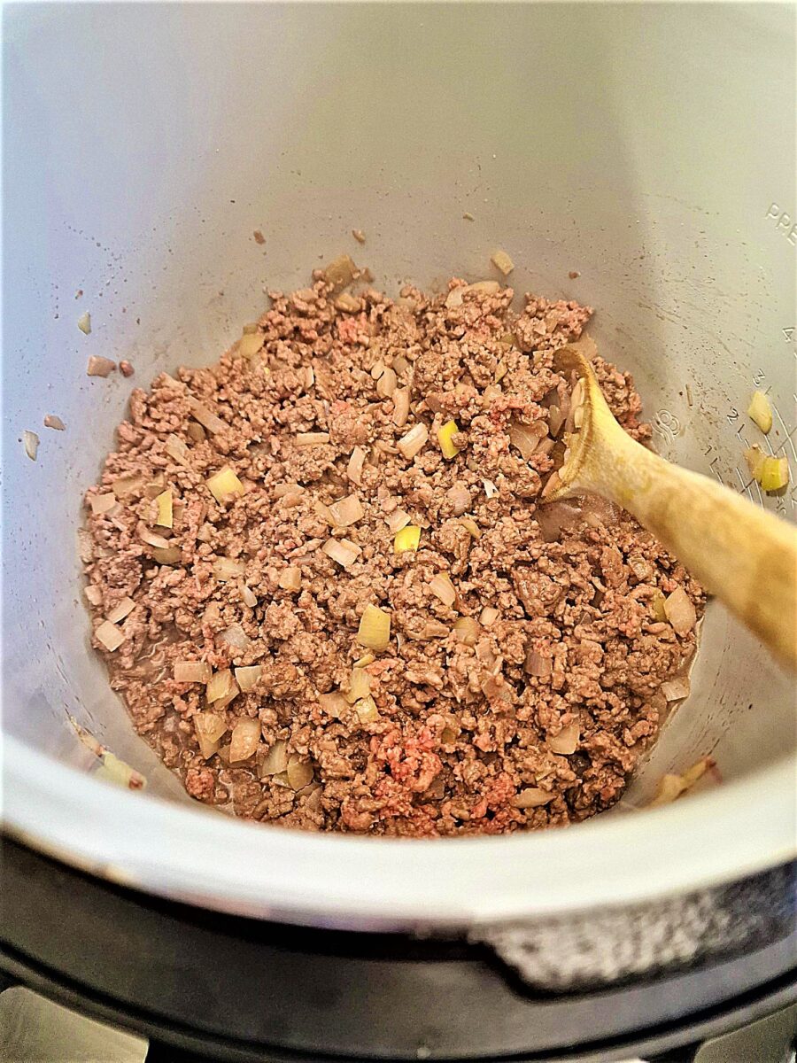 Ninja Foodi Curried Mince An Easy Pressure Cooker Recipe Liana's Kitchen