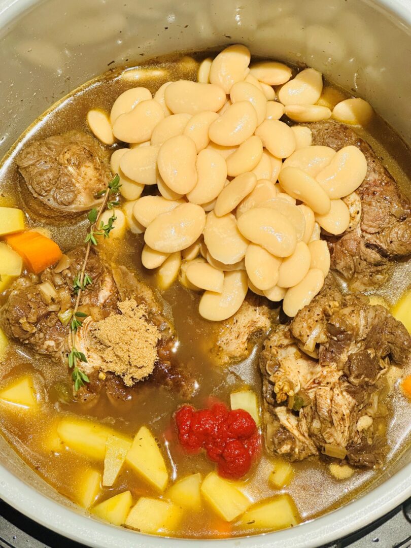 Pressure Cooker Jamaican Oxtail Stew Recipe Liana's Kitchen