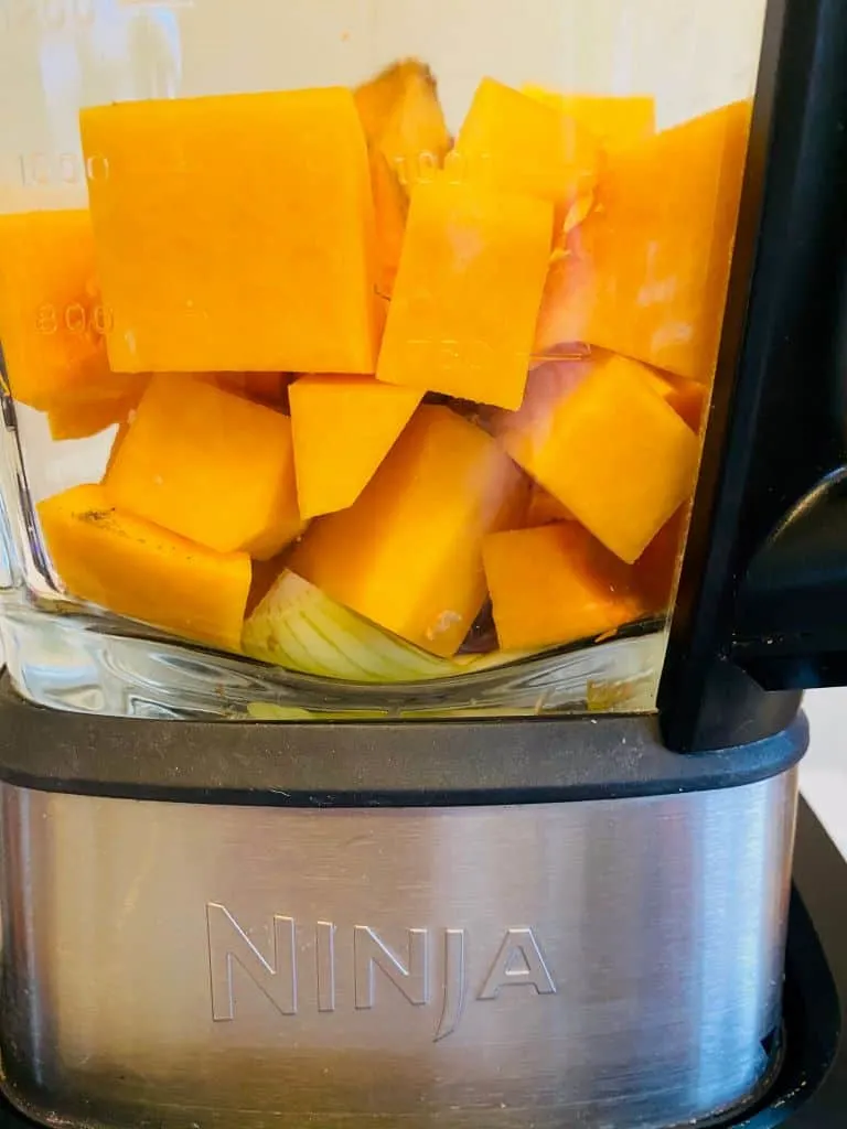 butternut squash in Ninja