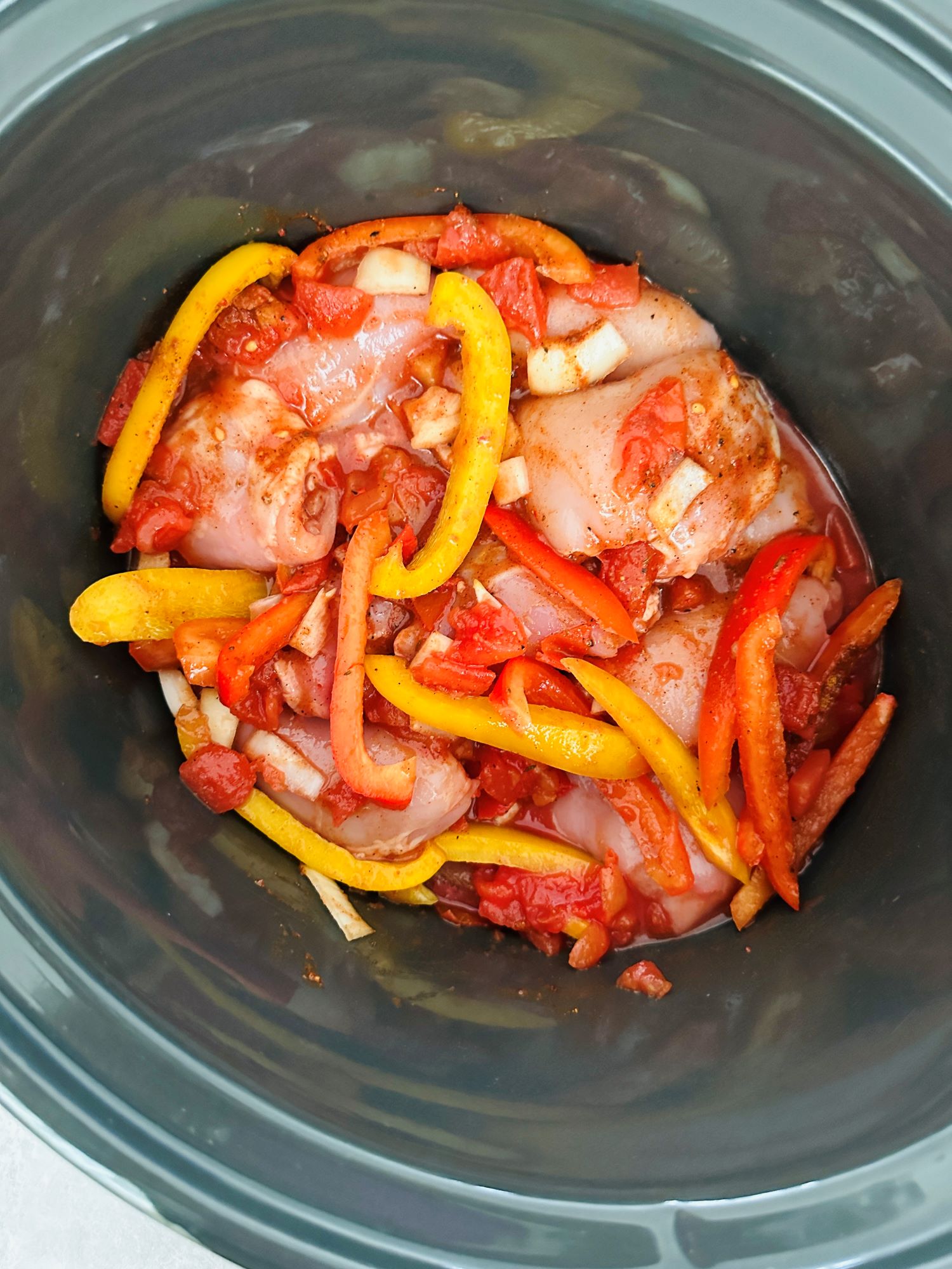 Slow Cooker Cajun Chicken Casserole Liana's Kitchen