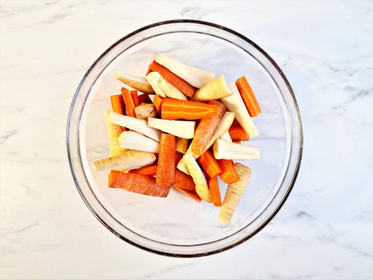 Perfectly Crispy Air Fryer Carrots and Parsnips Liana's Kitchen