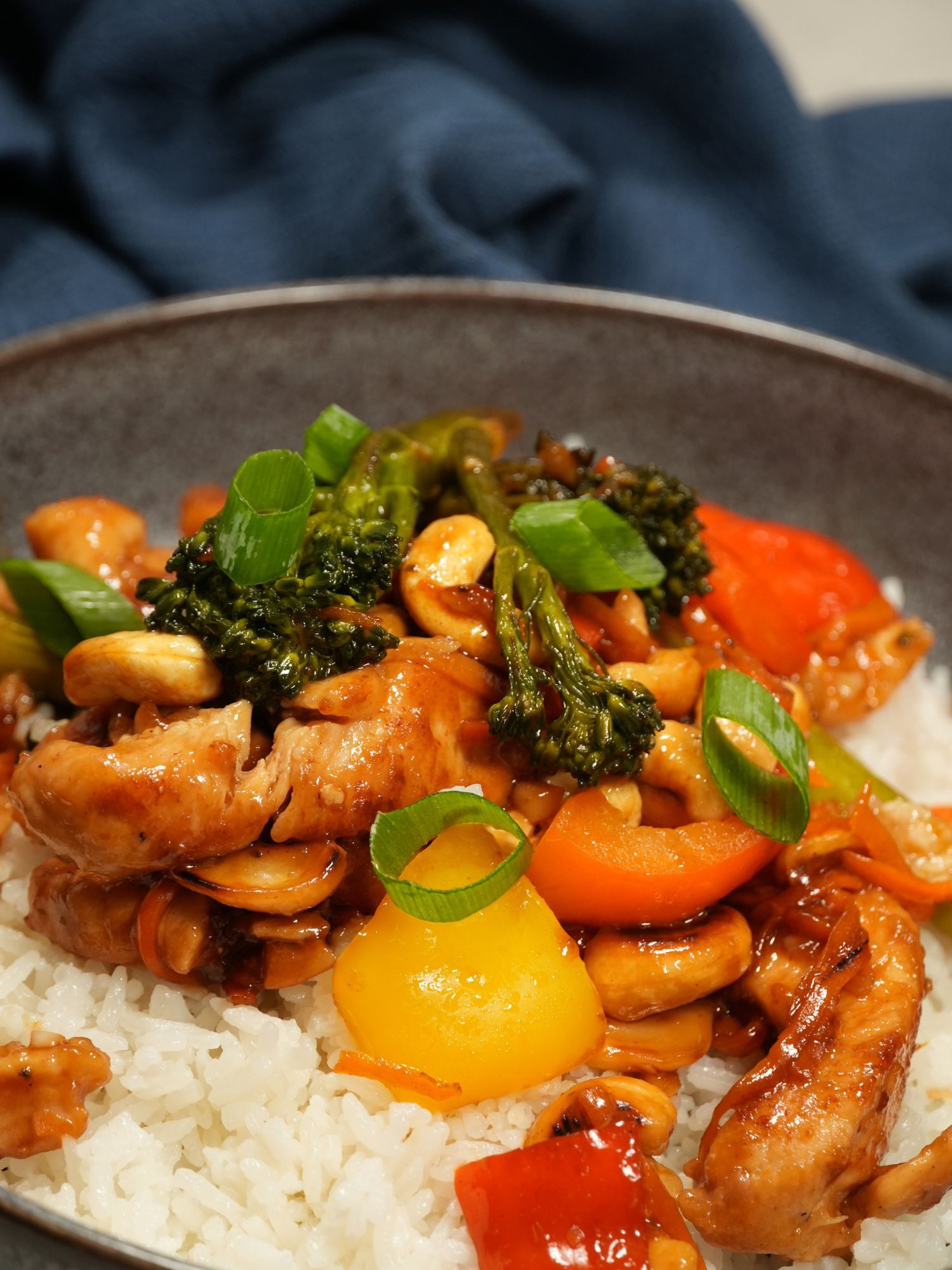 cashew chicken stir fry