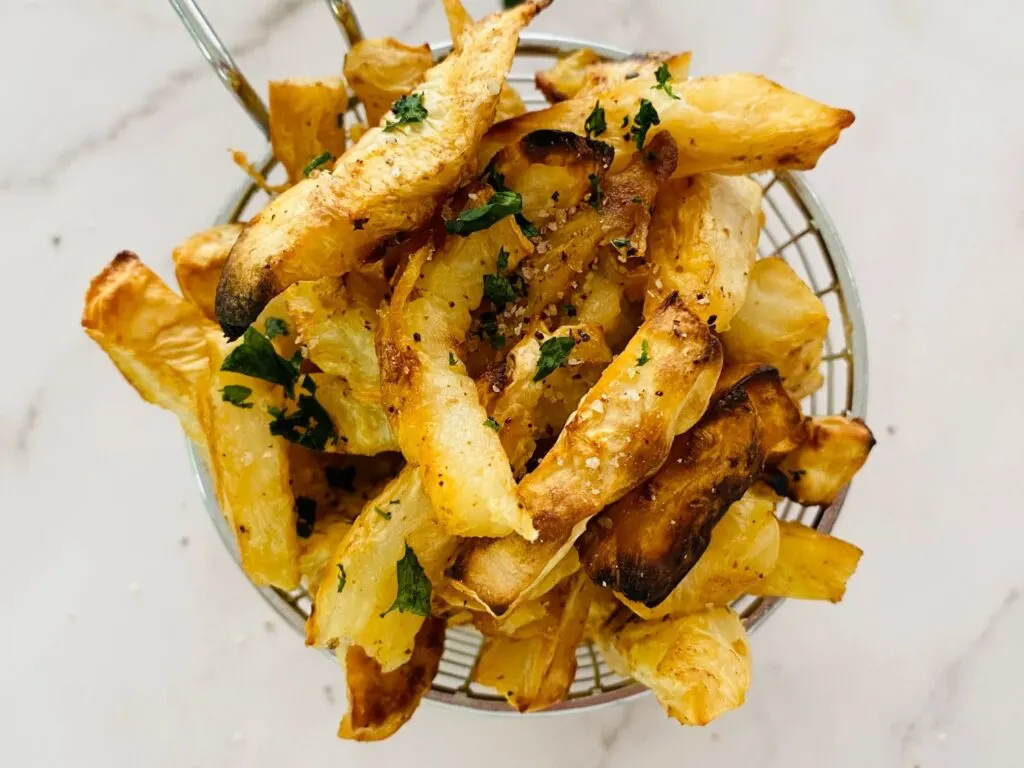 celeriac chips