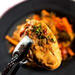 slow cooker chicken chasseur