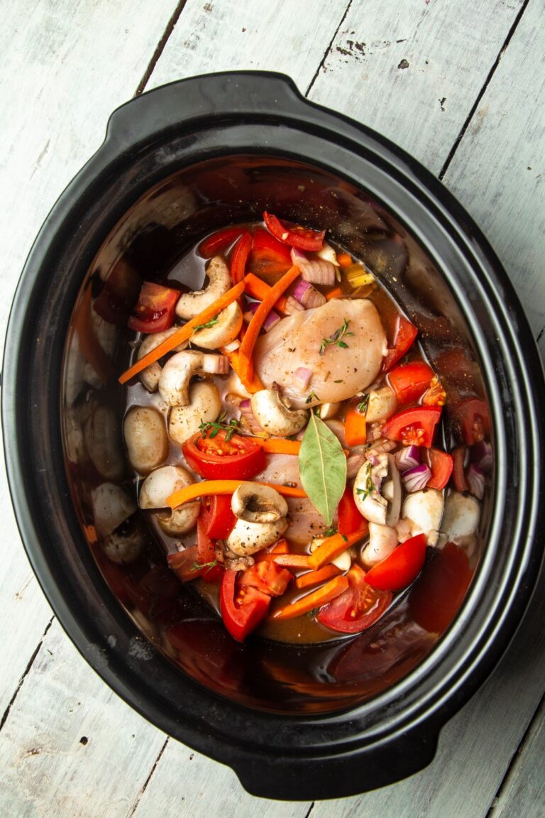Slow Cooker Chicken Chasseur Liana's Kitchen