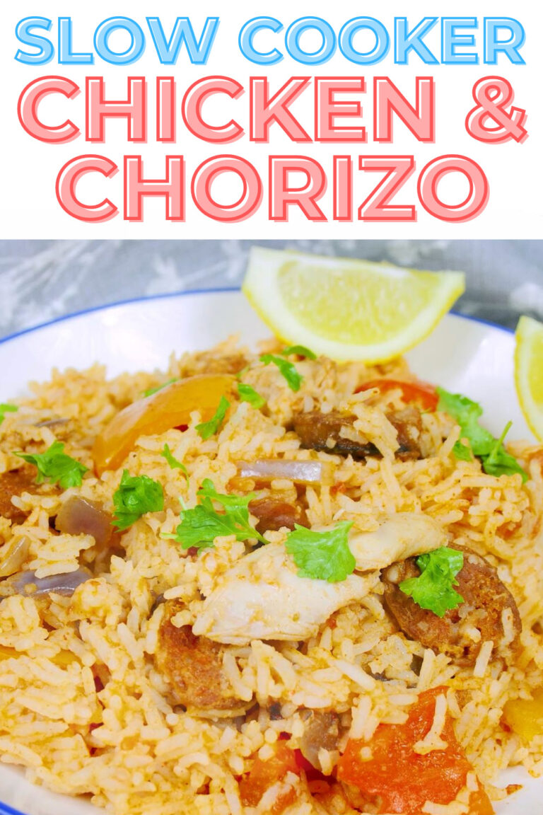 Slow Cooker Chicken and Chorizo - Liana's Kitchen