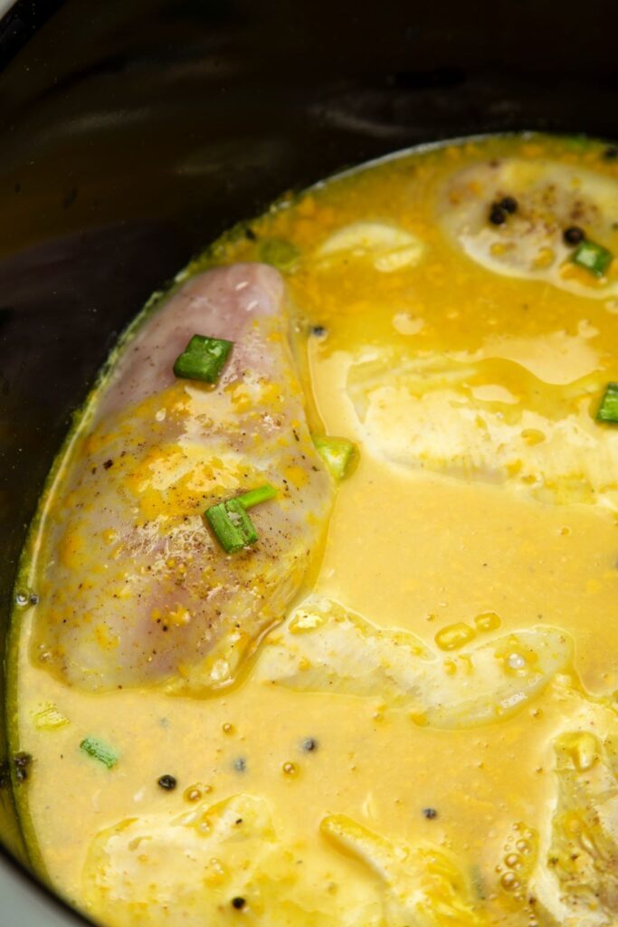 Slow Cooker Honey Mustard Chicken - Liana's Kitchen