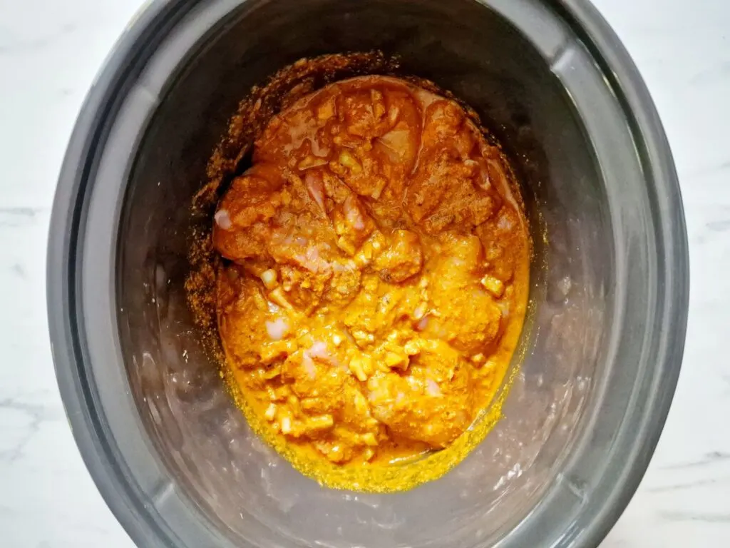 chicken korma in slow cooker