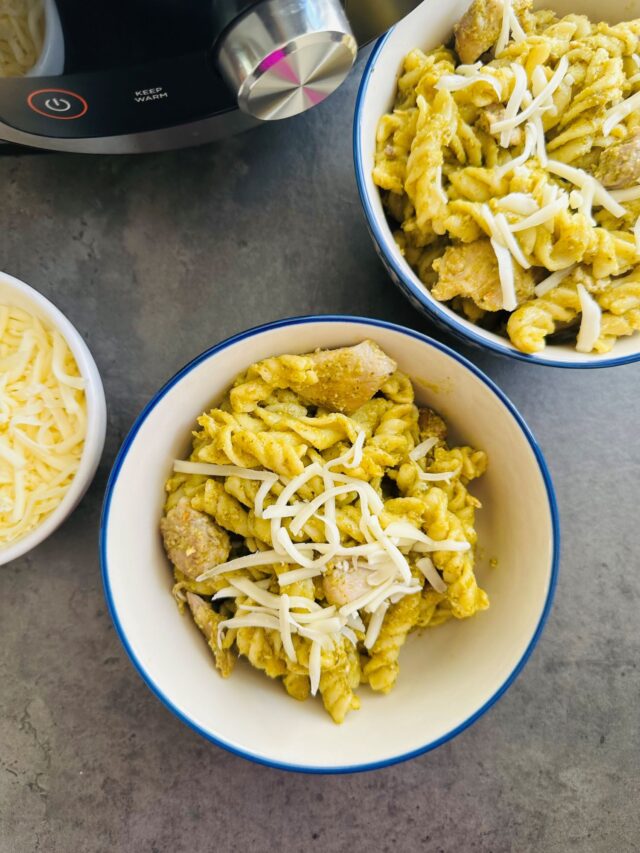Ninja Foodi Chicken Pesto Pasta Liana's Kitchen