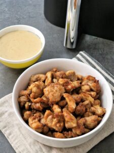 chicken satay in an air fryer