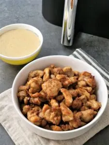 chicken satay in an air fryer