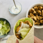 chicken tikka wrap