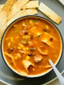 Chicken Tortilla Soup for Ninja Soup Maker