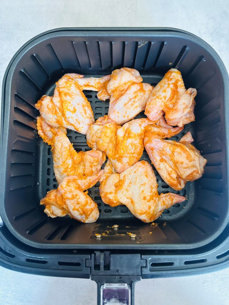 chicken wings in sauce for air fryer