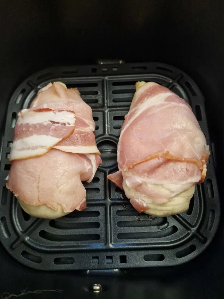 chicken with bacon air fryer