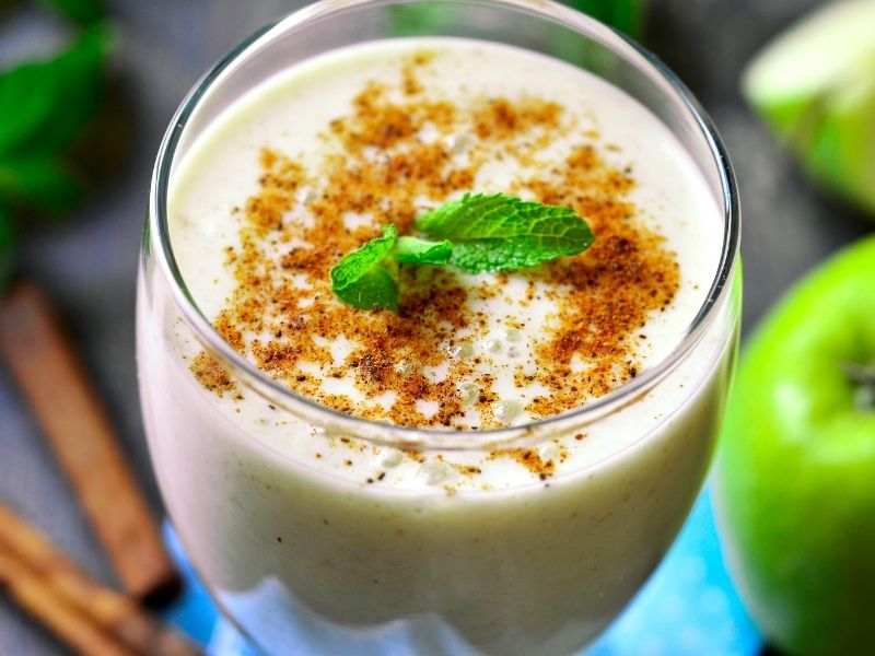 cinnamon in smoothie