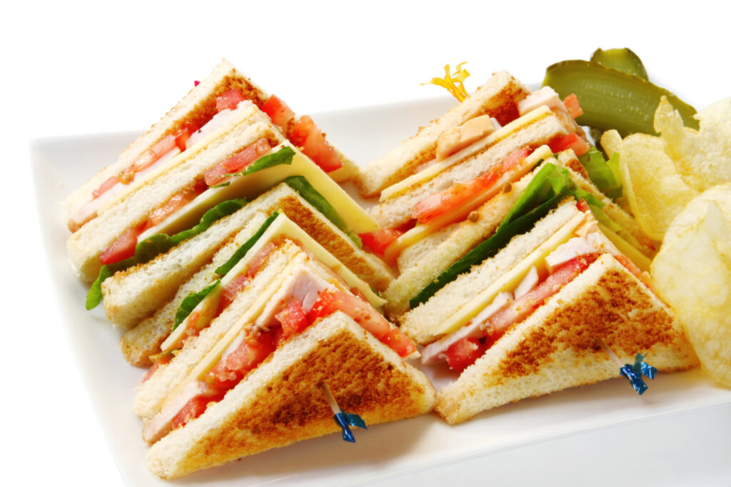 club sandwiches 