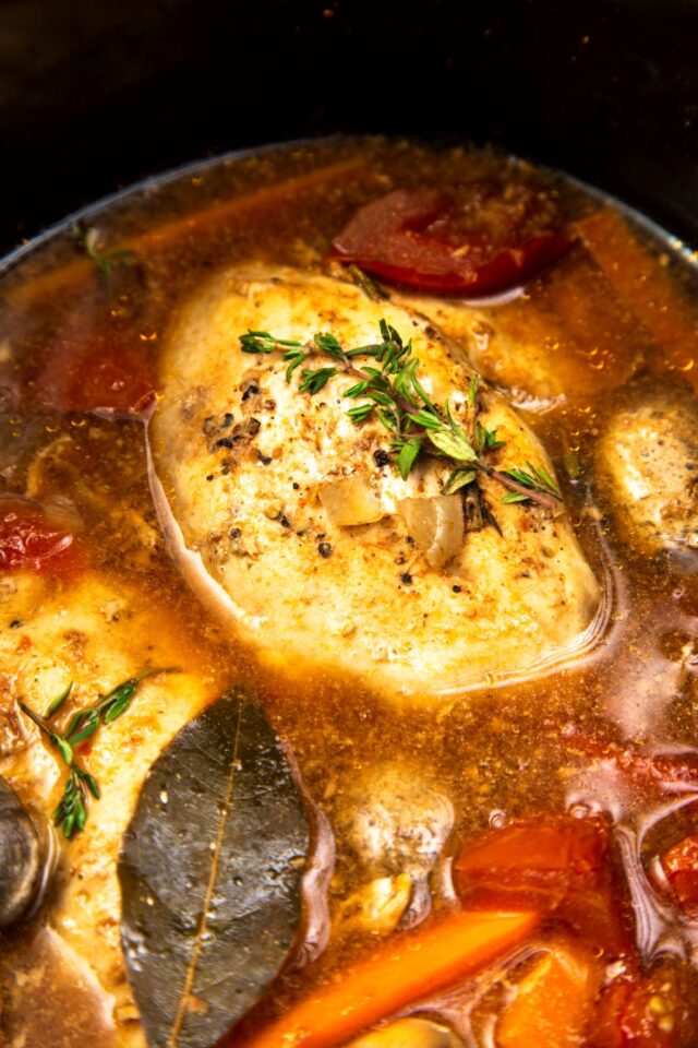 Slow Cooker Chicken Chasseur Liana's Kitchen
