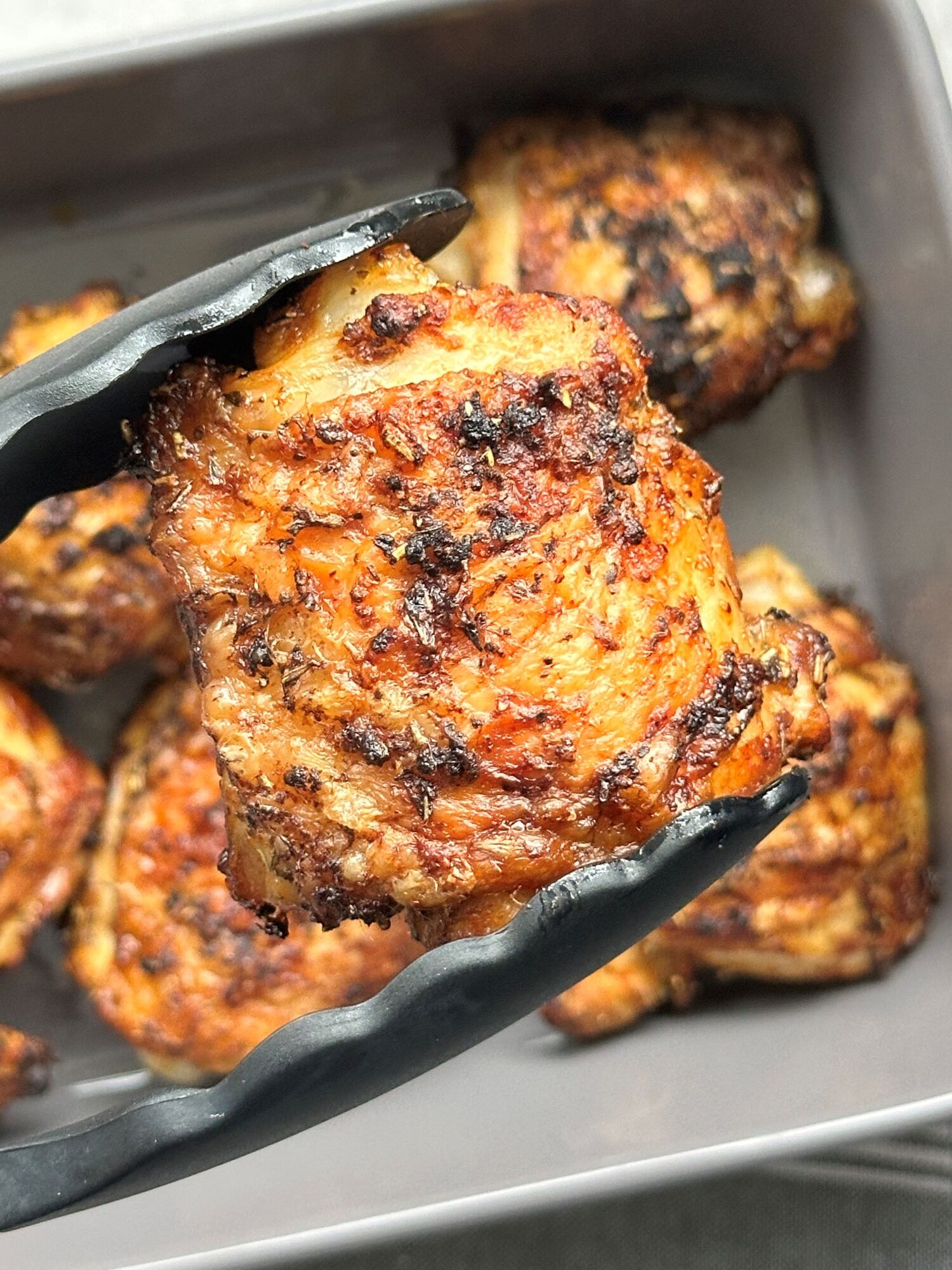 Air Fryer Garlic, Lemon and Herb Chicken Thighs Liana's Kitchen