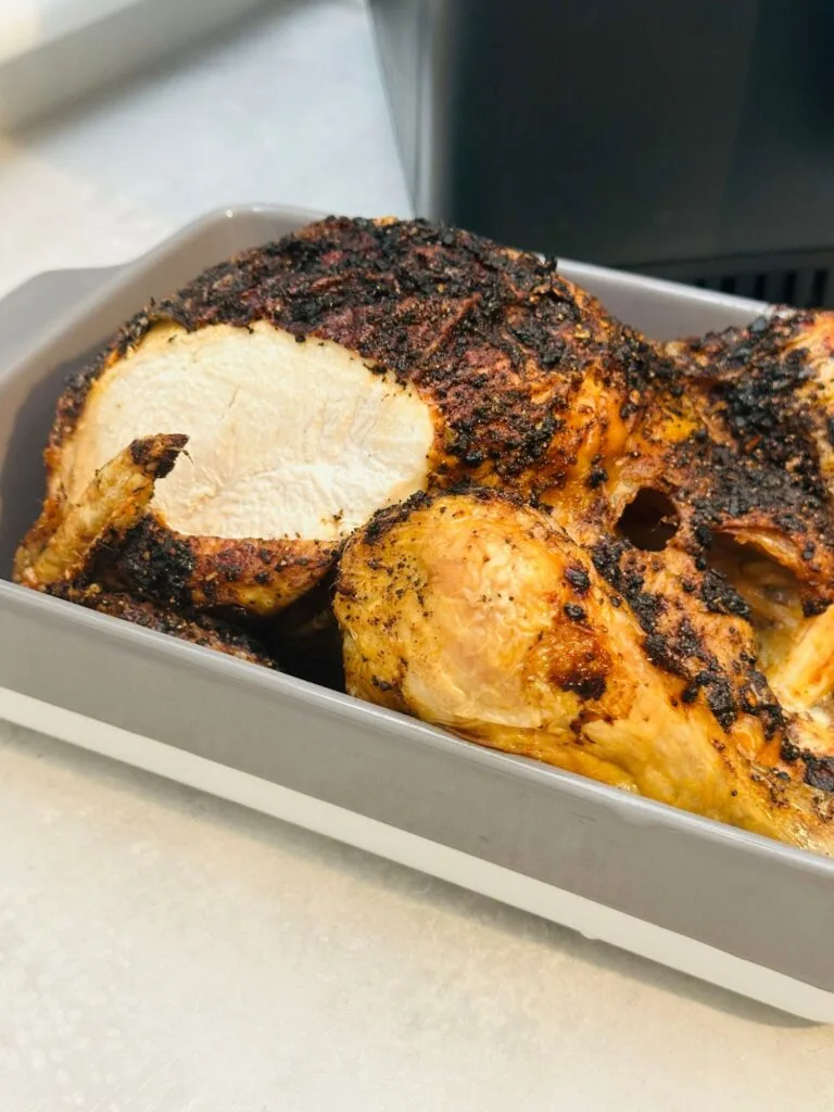 Air Fryer Peri Peri Whole Chicken Recipe