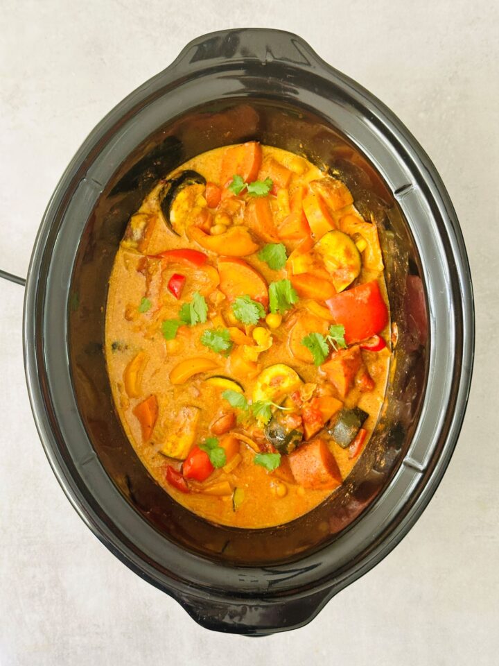 Slow Cooker Vegetable Curry - Liana's Kitchen