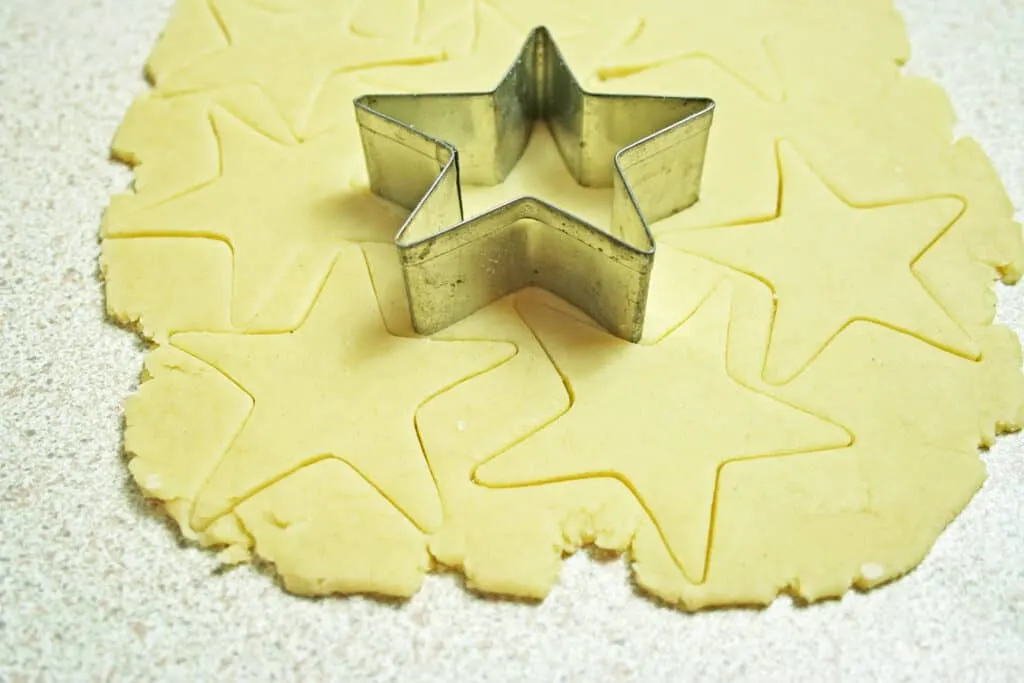 star lids for mince pies