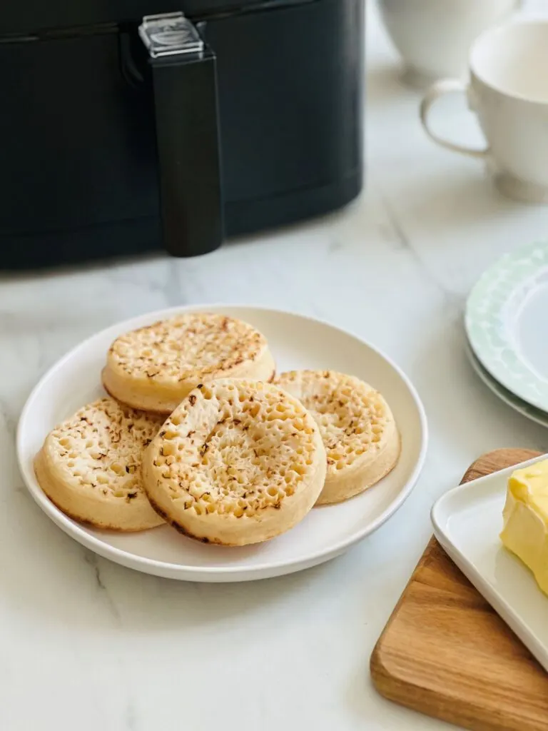 cooking crumpets in air fryer