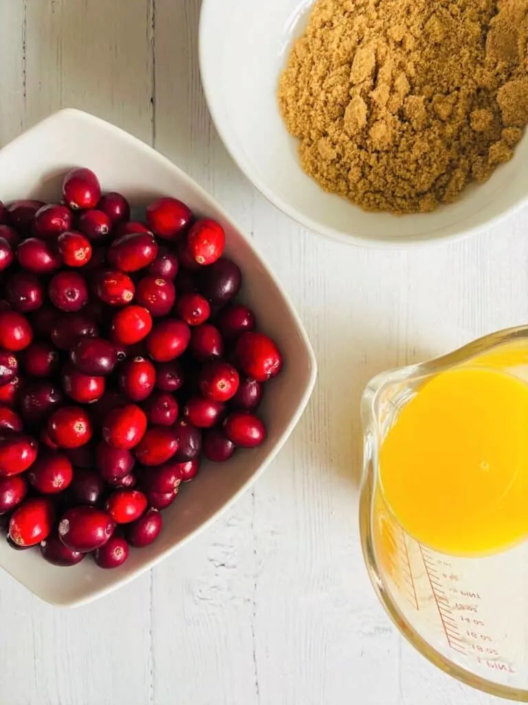 cranberry sauce ingredients