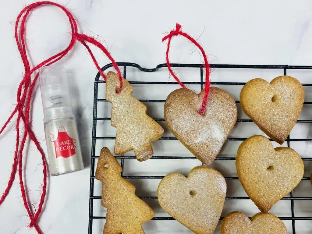 decorating Christmas Cookies