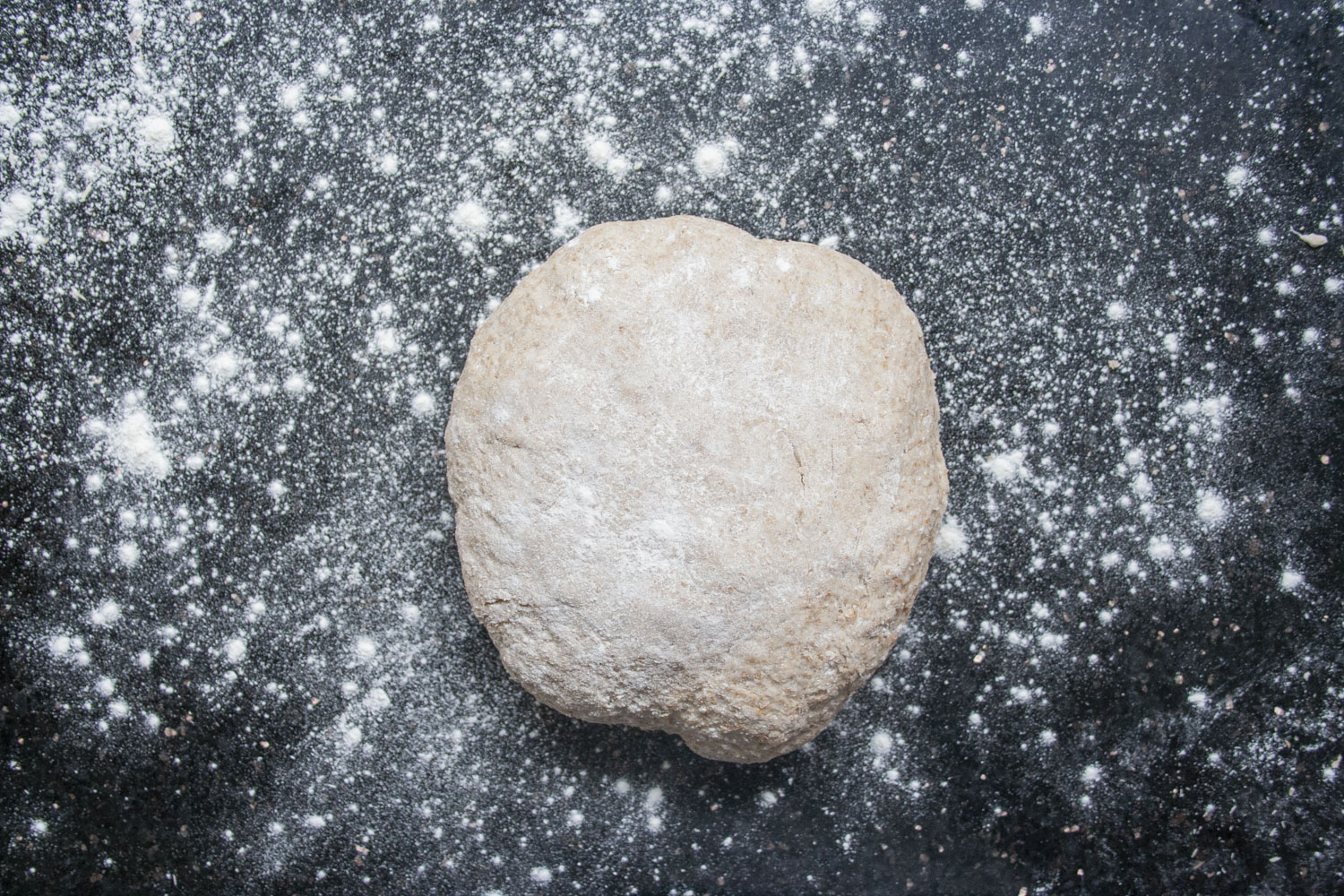 floured dough