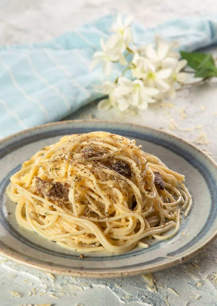 easy spaghetti carbonara