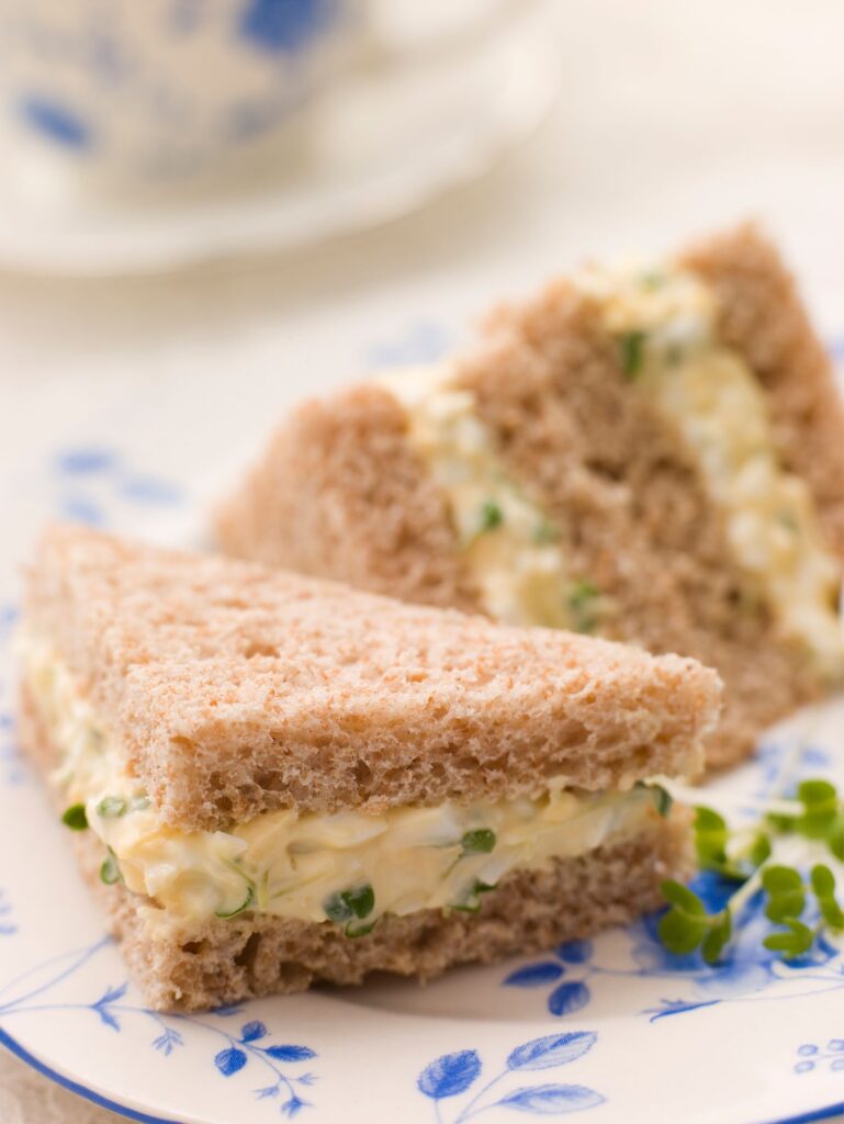 egg cress sandwiches