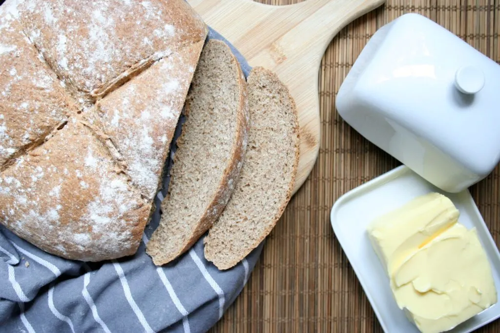 handmade brown bread