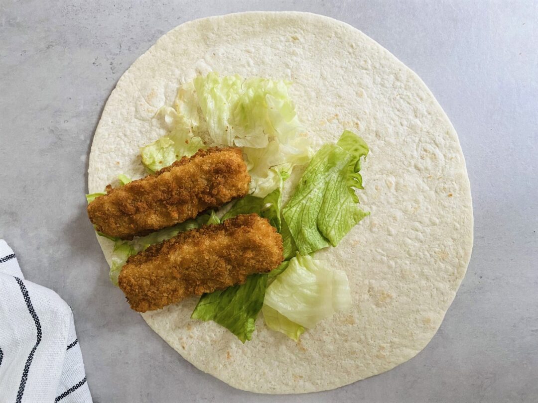 Fish Finger Wrap Recipe Liana's Kitchen