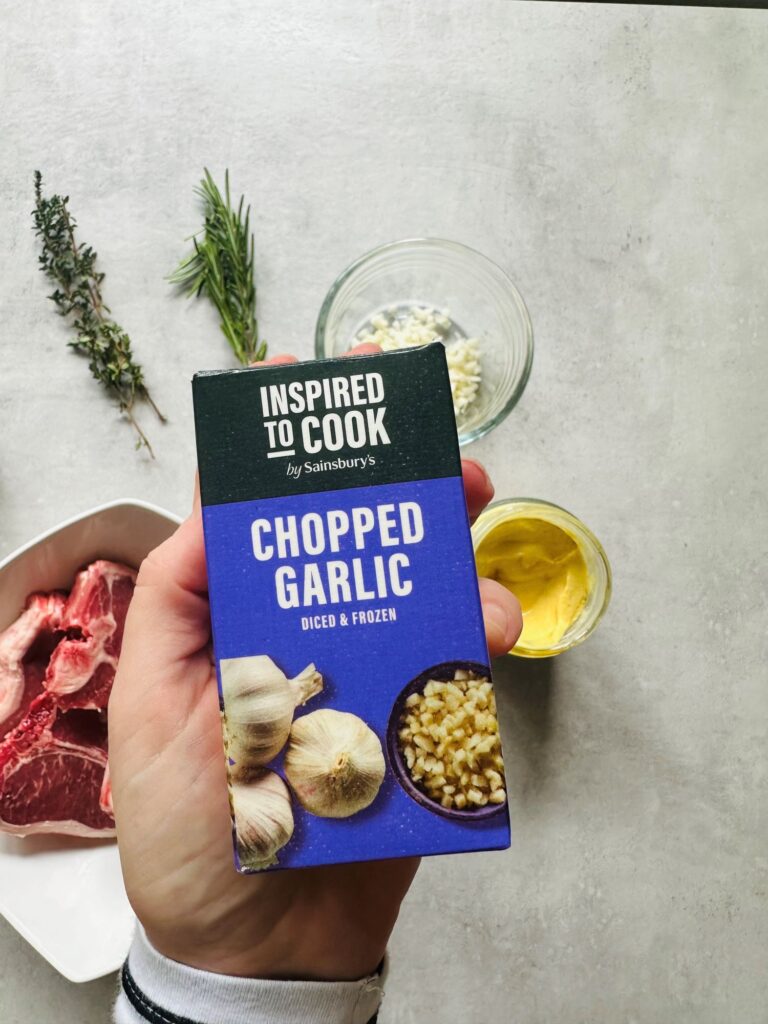 frozen chopped garlic
