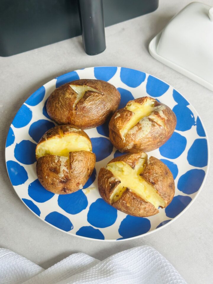 Frozen Jacket Potato In An Air Fryer Liana's Kitchen