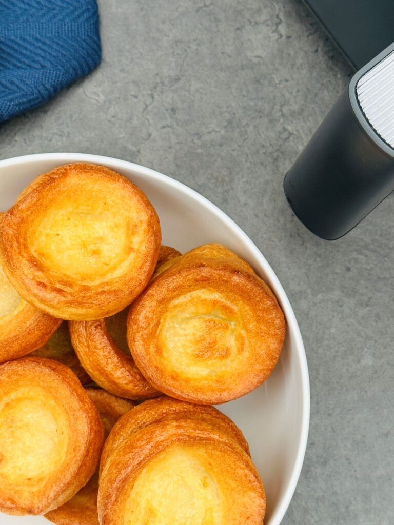yorkshire puddings cooked from frozen in the air fryer