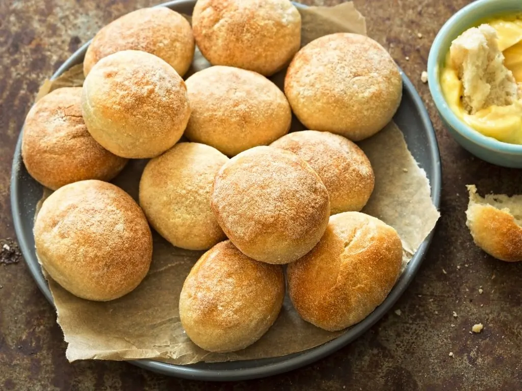 garlic dough balls