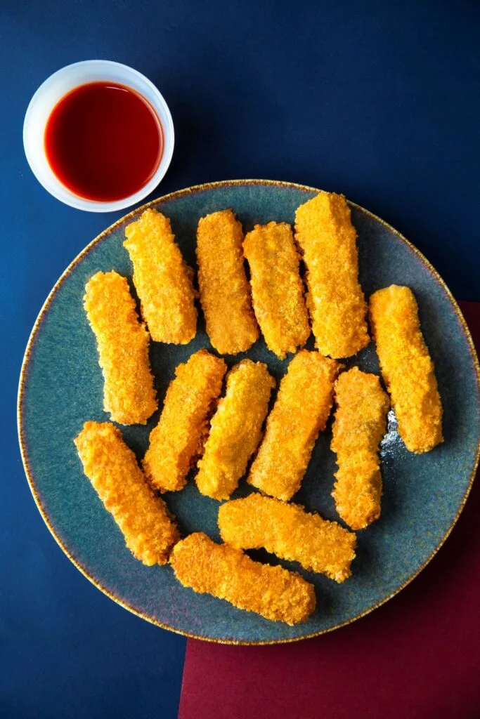 Halloumi fries with dip