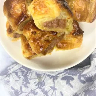 homemade sausage rolls