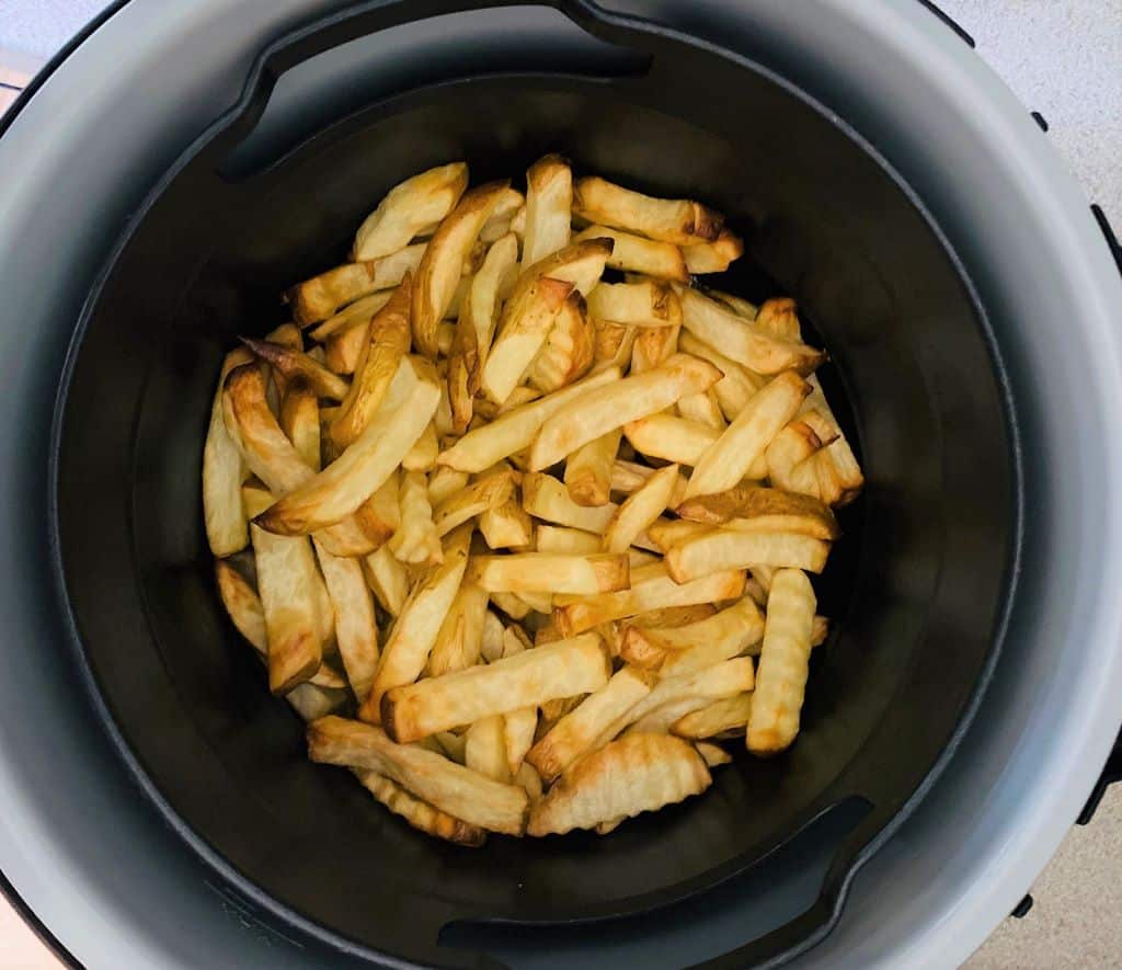 cooked air fryer chips