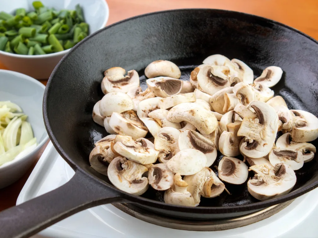 how to cook mushrooms