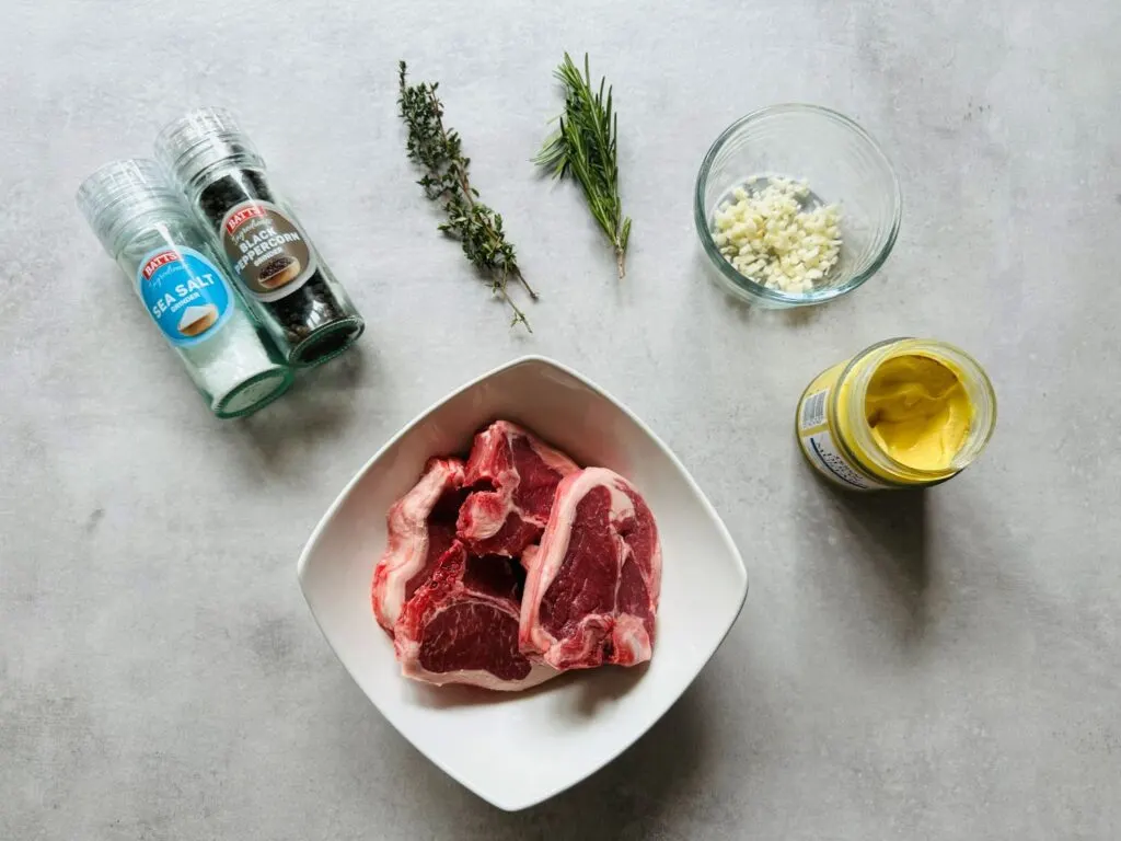 ingredients air fryer lamb chops