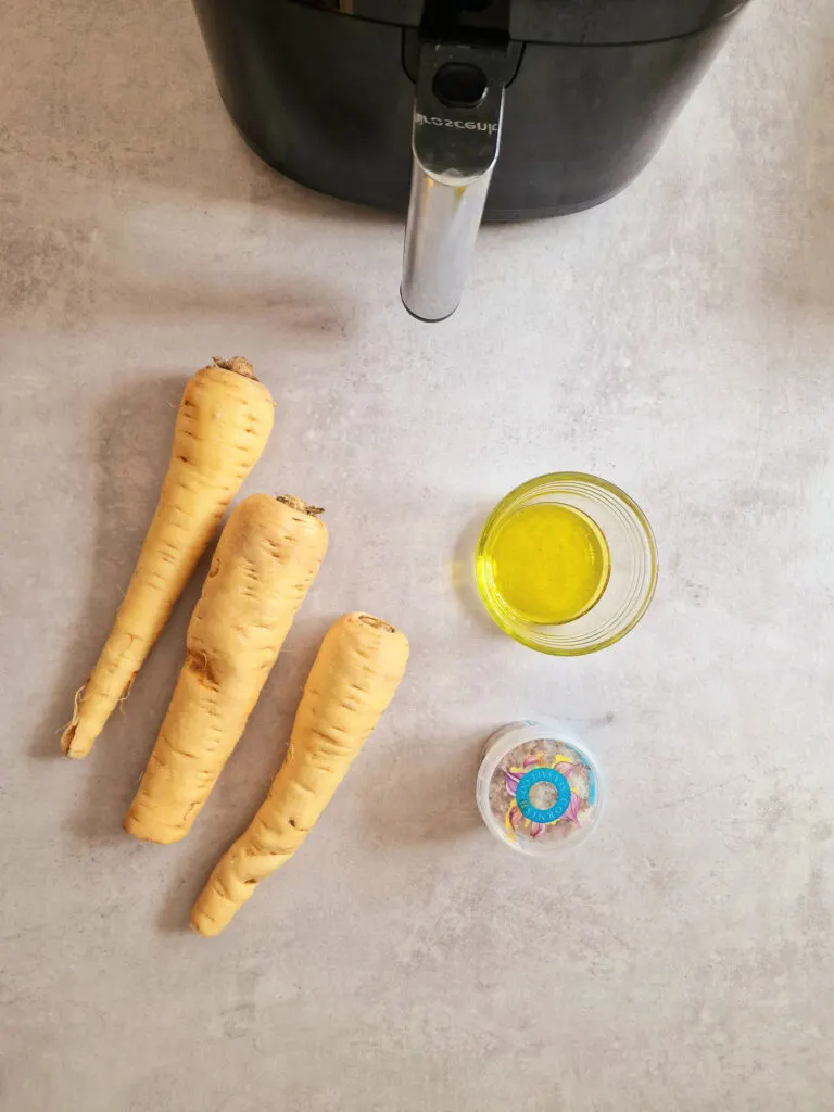 ingredients for air fryer parsnips