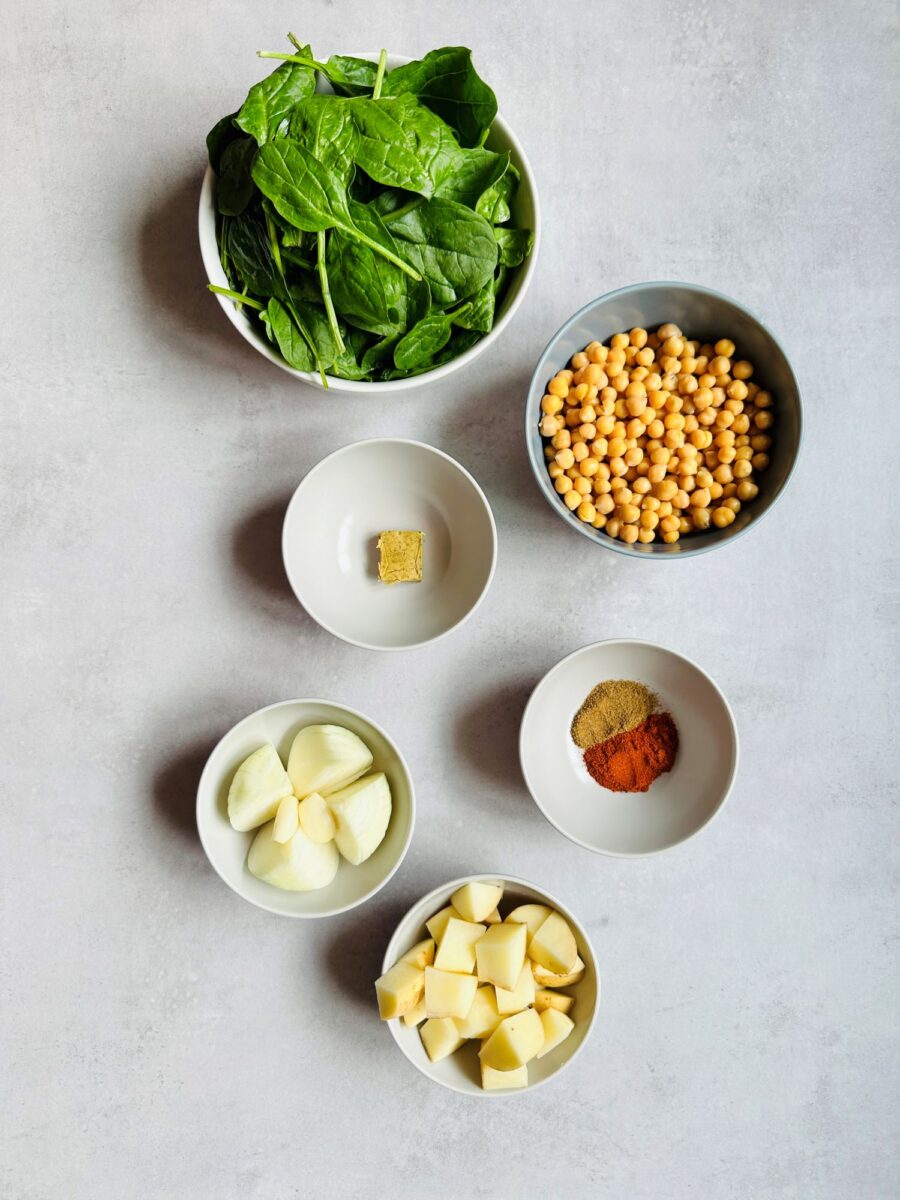 Soup Maker Spinach and Chickpea Soup - Liana's Kitchen