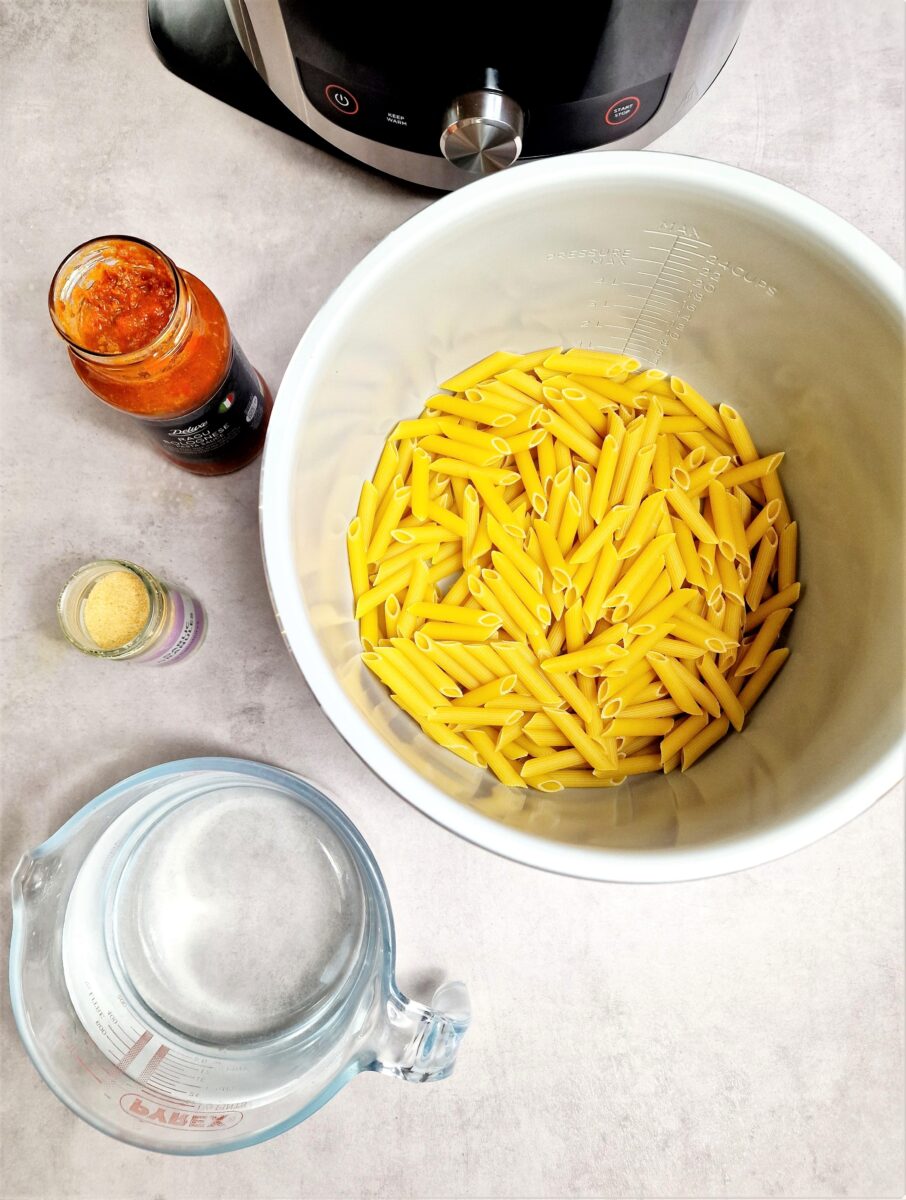 Ninja Foodi Penne Pasta (In Tomato Sauce) Liana's Kitchen