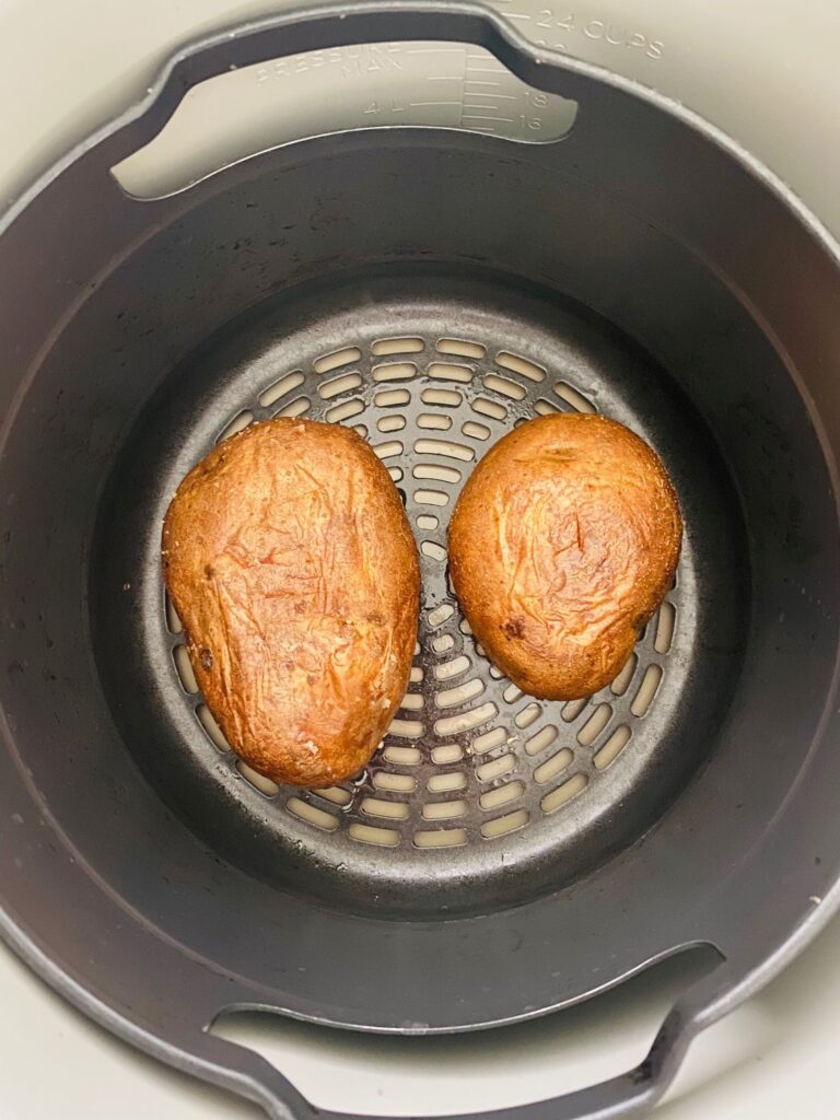 Jacket Potatoes In Ninja Dual Air Fryer Uk